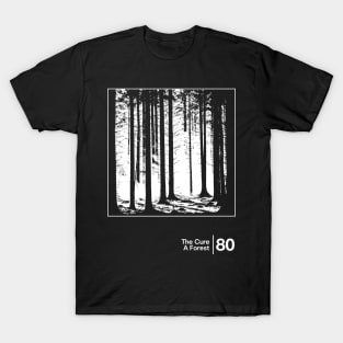 A Forest  /  Minimal Style Graphic Artwork T-Shirt